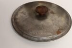 Set of Four Vintage Portuguese Metal and Teak Lidded Graduated Nesting Canisters / Jars by Tagus - Image 28