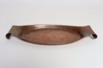 Sculptural Arts and Crafts Copper Gondola Oval Tray Attributed to W.A.S. Benson - Image 7