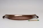 Sculptural Arts and Crafts Copper Gondola Oval Tray Attributed to W.A.S. Benson - Image 11