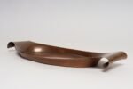 Sculptural Arts and Crafts Copper Gondola Oval Tray Attributed to W.A.S. Benson - Image 4