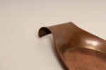 Sculptural Arts and Crafts Copper Gondola Oval Tray Attributed to W.A.S. Benson - Image 14