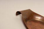 Sculptural Arts and Crafts Copper Gondola Oval Tray Attributed to W.A.S. Benson - Image 14