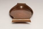 Sculptural Arts and Crafts Copper Gondola Oval Tray Attributed to W.A.S. Benson - Image 5