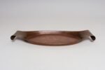 Sculptural Arts and Crafts Copper Gondola Oval Tray Attributed to W.A.S. Benson - Image 6