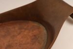 Sculptural Arts and Crafts Copper Gondola Oval Tray Attributed to W.A.S. Benson - Image 13