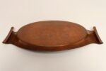 Sculptural Arts and Crafts Copper Gondola Oval Tray Attributed to W.A.S. Benson - Image 9