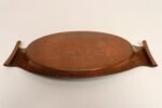 Sculptural Arts and Crafts Copper Gondola Oval Tray Attributed to W.A.S. Benson - Image 9
