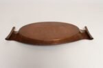 Sculptural Arts and Crafts Copper Gondola Oval Tray Attributed to W.A.S. Benson - Image 10