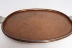 Large Mexican Arts and Crafts Copper and Silver-Plate Serving Tray by Tane - Image 6