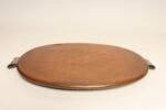 Large Mexican Arts and Crafts Copper and Silver-Plate Serving Tray by Tane - Image 10