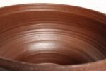 Large Vintage Maroon and Charcoal Sgraffito Ceramic Planter by Deanna Nichols - Image 8