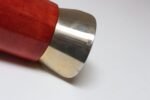 Italian Modernist Pitcher in Brass and Dyed Red Goatskin by Aldo Tura - Image 25