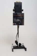 Vintage Chrome Adjustable Table Lamp with Articulating Shade by Robert Sonneman - Image 4
