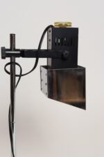 Vintage Chrome Adjustable Table Lamp with Articulating Shade by Robert Sonneman - Image 10
