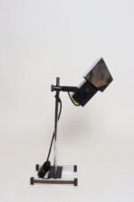Vintage Chrome Adjustable Table Lamp with Articulating Shade by Robert Sonneman - Image 5
