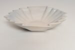 Art Deco Blue and White Matte Ceramic Lorbeek Console Bowl by Weller Pottery - Image 10
