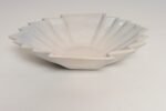 Art Deco Blue and White Matte Ceramic Lorbeek Console Bowl by Weller Pottery - Image 10