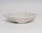 Art Deco Blue and White Matte Ceramic Lorbeek Console Bowl by Weller Pottery - Image 7