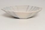 Art Deco Blue and White Matte Ceramic Lorbeek Console Bowl by Weller Pottery - Image 11