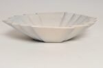 Art Deco Blue and White Matte Ceramic Lorbeek Console Bowl by Weller Pottery - Image 11