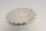 Art Deco Blue and White Matte Ceramic Lorbeek Console Bowl by Weller Pottery - Image 9