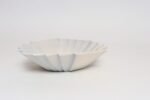 Art Deco Blue and White Matte Ceramic Lorbeek Console Bowl by Weller Pottery - Image 13