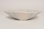 Art Deco Blue and White Matte Ceramic Lorbeek Console Bowl by Weller Pottery - Image 3