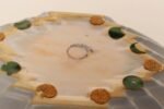 Art Deco Blue and White Matte Ceramic Lorbeek Console Bowl by Weller Pottery - Image 23
