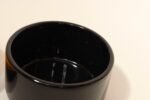Vintage Italian Black and Yellow Lidded Ceramic Jar by Pino Spagnolo for Sicart - Image 8