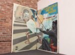 Monumental Ghanaian "Concert Party" Fragmentary Bifold Painting by Mark Anthony - Image 16