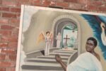 Monumental Ghanaian "Concert Party" Fragmentary Bifold Painting by Mark Anthony - Image 44