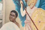 Monumental Ghanaian "Concert Party" Fragmentary Bifold Painting by Mark Anthony - Image 31