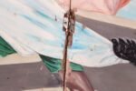 Monumental Ghanaian "Concert Party" Fragmentary Bifold Painting by Mark Anthony - Image 26