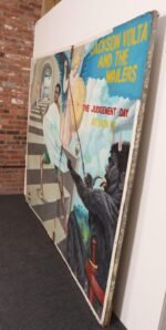 Monumental Ghanaian "Concert Party" Fragmentary Bifold Painting by Mark Anthony - Image 6