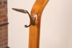 Sculptural Italian Modernist Beech and Brass Valet by Fratelli Reguitti - Image 10