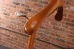 Sculptural Italian Modernist Beech and Brass Valet by Fratelli Reguitti - Image 16