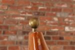 Sculptural Italian Modernist Beech and Brass Valet by Fratelli Reguitti - Image 30
