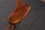 Sculptural Italian Modernist Beech and Brass Valet by Fratelli Reguitti - Image 18