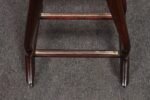 Italian Modern Fratelli Reguitti Sculptural Stained Mahogany X-Form Valet - Image 16