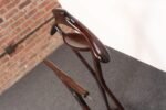 Italian Modern Fratelli Reguitti Sculptural Stained Mahogany X-Form Valet - Image 10