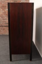 Vintage Six-Drawer Rosewood and Mahogany Highboy Chest Dresser by Harvey Probber - Image 10