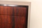 Vintage Six-Drawer Rosewood and Mahogany Highboy Chest Dresser by Harvey Probber - Image 16