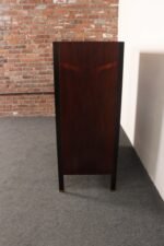 Vintage Six-Drawer Rosewood and Mahogany Highboy Chest Dresser by Harvey Probber - Image 9