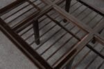 Vintage Ebonized Wood and Vitrolite Glass Coffee Table by Van Keppel and Green - Image 29