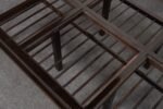 Vintage Ebonized Wood and Vitrolite Glass Coffee Table by Van Keppel and Green - Image 29