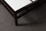 Vintage Ebonized Wood and Vitrolite Glass Coffee Table by Van Keppel and Green - Image 28