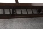 Vintage Ebonized Wood and Vitrolite Glass Coffee Table by Van Keppel and Green - Image 30