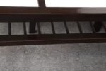 Vintage Ebonized Wood and Vitrolite Glass Coffee Table by Van Keppel and Green - Image 30