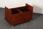Norwegian Rosewood Magazine Rack / Record LP Caddy by Rolf Hesland for Bruksbo - Image 5
