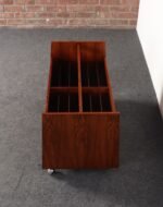 Norwegian Rosewood Magazine Rack / Record LP Caddy by Rolf Hesland for Bruksbo - Image 12